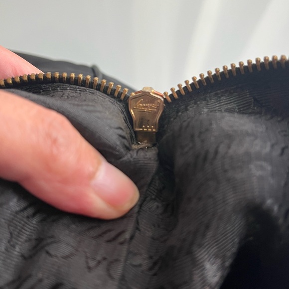 PRADA TESSUTO BLACK NYLON TOTE BAG - Picture 13 of 16